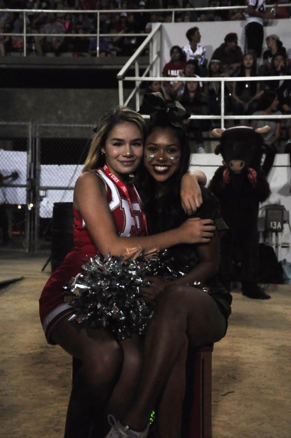 Margeaux Lau (Left) and Sophia Monteyne (Right), Cheer Sisters Photo by Madison Velez