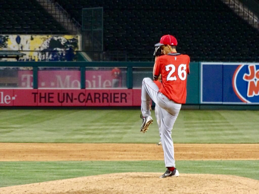 Brendon Vos was a senior at Fullerton High School and a pitcher for the Fullerton Varsity Baseball team. Photo by Don Kim. 