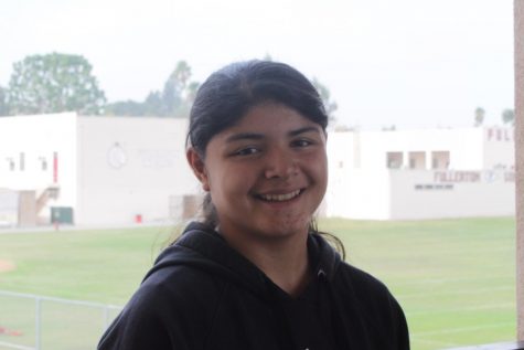 Freshman Savannah Zaragoza. Photo by Anthony Rugama.