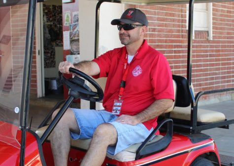 New campus security Frank Ramirez. Photo by Megan Kim.
