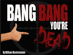Photo courtesy of ArtRage. http://artragegallery.org/bang-bang-you%E2%80%99re-dead-2/bangbang-300x231-2/
