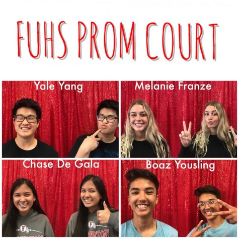 Shown above is the 2018 prom court. Photo courtesy of ASB.