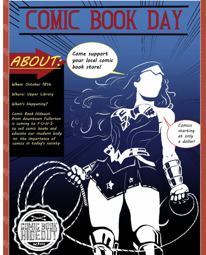 Comic+Book+day+at+FUHS