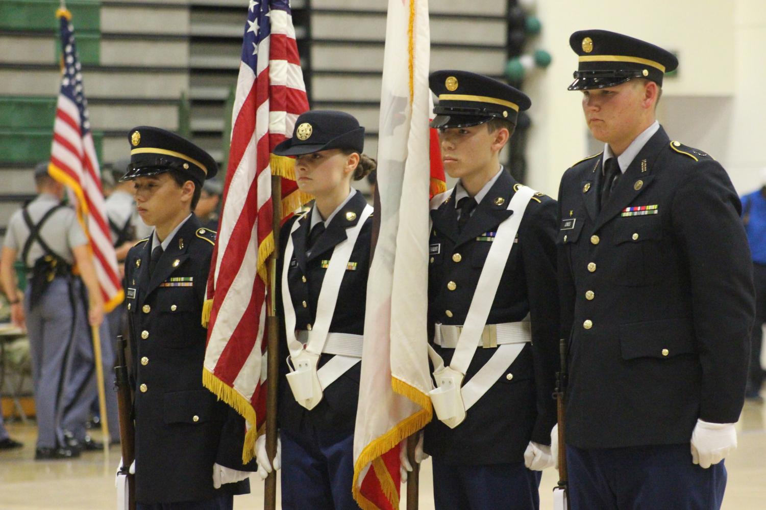 JROTC wins color guard competition THE TRIBE TRIBUNE