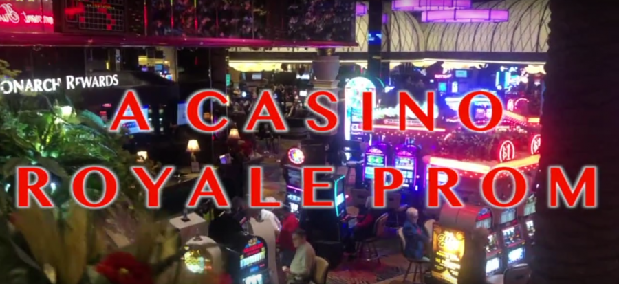 ASB announced the prom theme, “A Casino Royale Prom,” during video announcements last week. Photo courtesy of FUHS ASB.