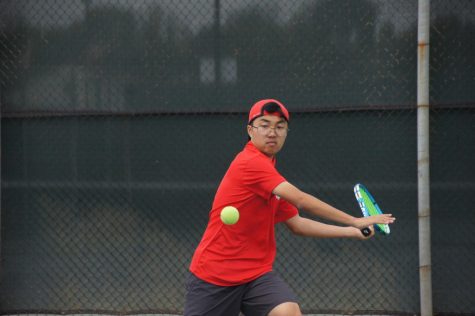 Martin, valedictorian, also served as varsity tennis captain his senior year. Photo courtesy of Martin Vo.