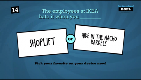 In a game of Quiplash, one player gives a logical answer while the other…not so much. Screenshot by Cyrus Burton.