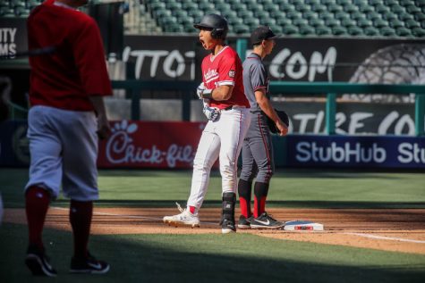 Chong dominates on baseball field, in classroom