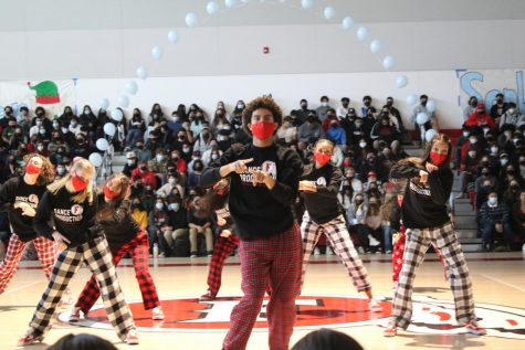 Dance Production students performed at the Dec. 10 winter assembly.