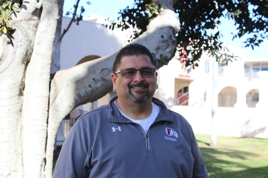 Atheltic Director and Special Education teacher Joseph Olivas was voted Teacher of the Year by fellow teachers and staff.
