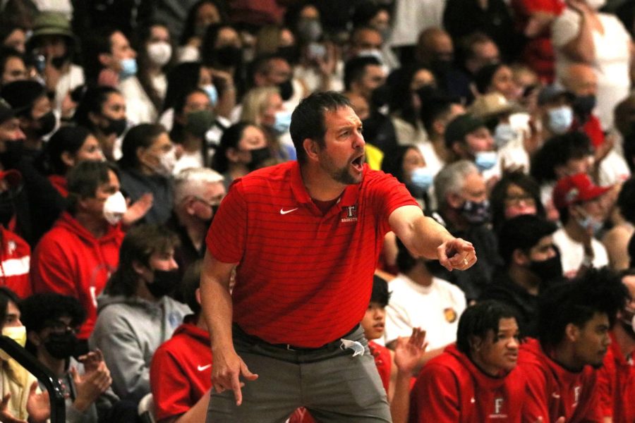 Coach Erik Kamrath led Fullerton to their first CIF appearance since 2008 and first CIF final since 1959, only three years after starting his coaching career at FUHS.