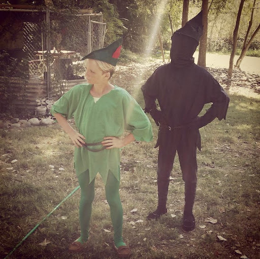 Kelley Glidewell prioritized her kids, even making homemade Halloween costumes like this one for Reagan (Peter Pan) and for her brother Reece (Peter Pan’s shadow).