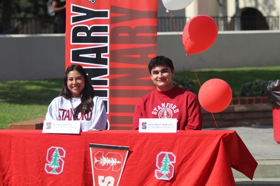 Jonathan celebrated his commitment to Stanford University on April 27.