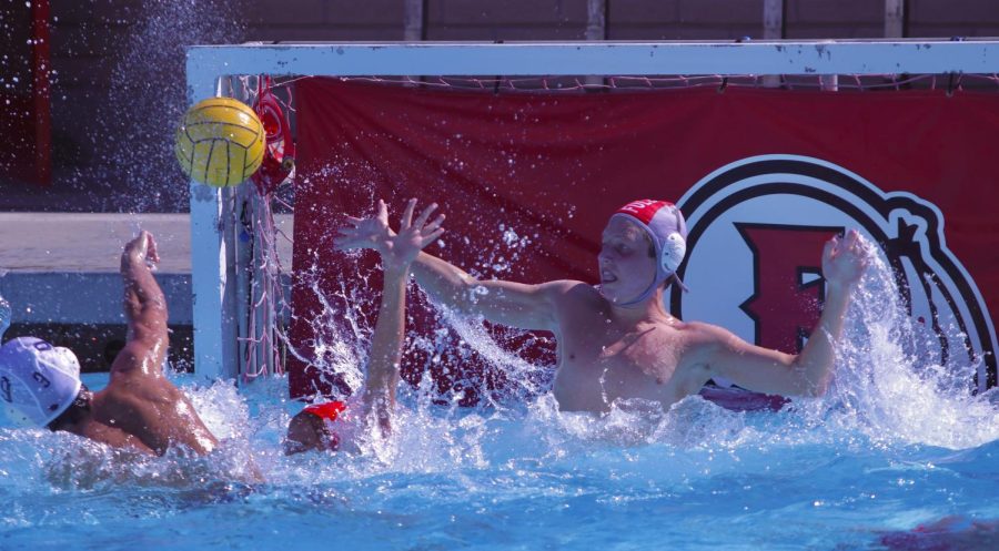 Goalie junior Josiah Jessup had 7 blocks in the Indians 18-12 victory against Sonora on Oct. 20. 