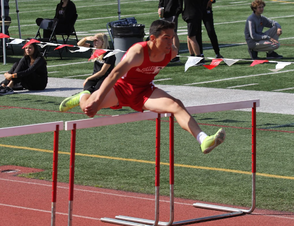 Senior Dorian Yepez has gone undefeated in both the 110m and 300m hurdles in the Freeway League.