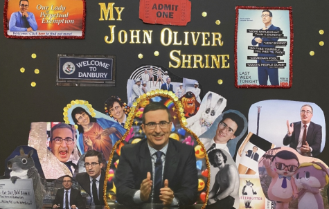 Amelie Heying created this board for her John Oliver speech her junior year. 

