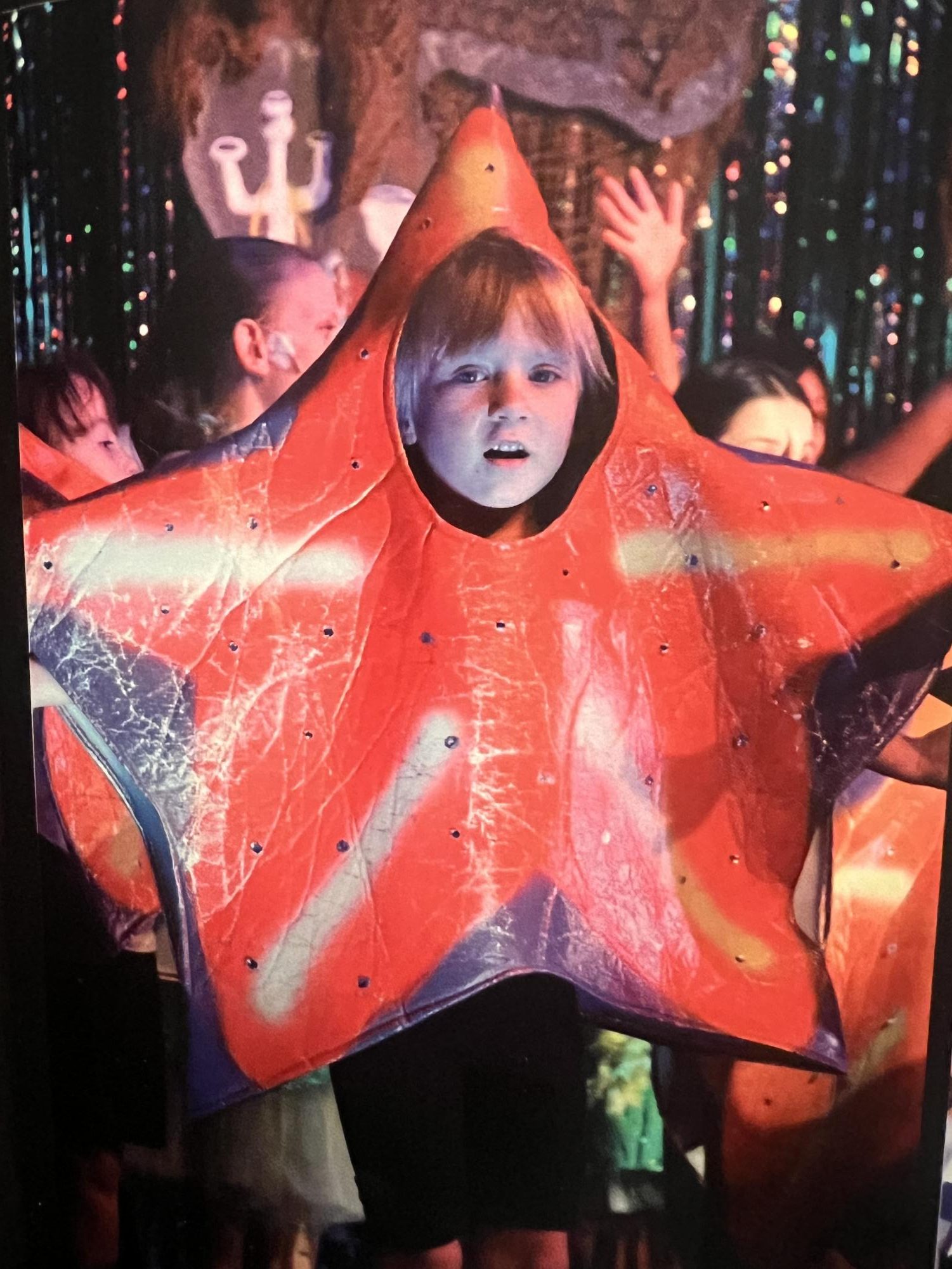 Noelle Lidyoff’s first performance was as a starfish in the Little Mermaid in first grade. Photo courtesy of Noelle Lidyoff.