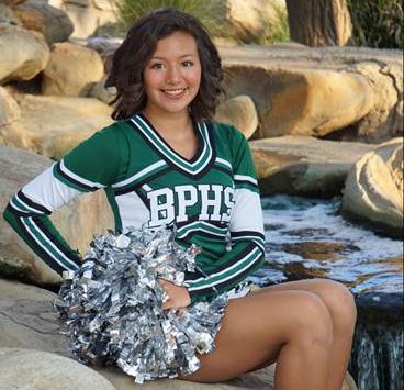 Rianna Burrell was a student at Buena Park High School. She was a four-year varsity cheerleader.