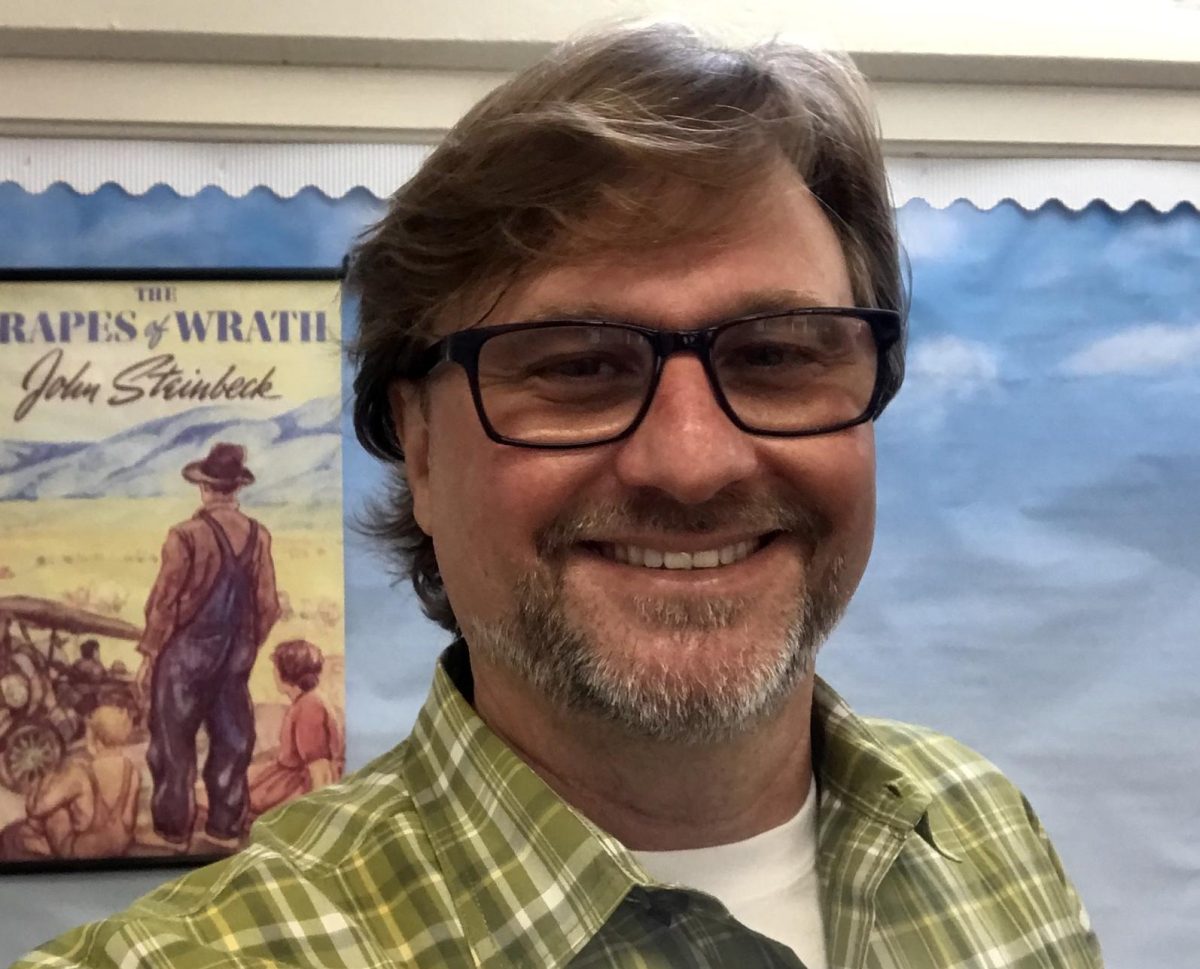 English teacher David Cagley will retire this week. (Photo courtesy of David Cagley)