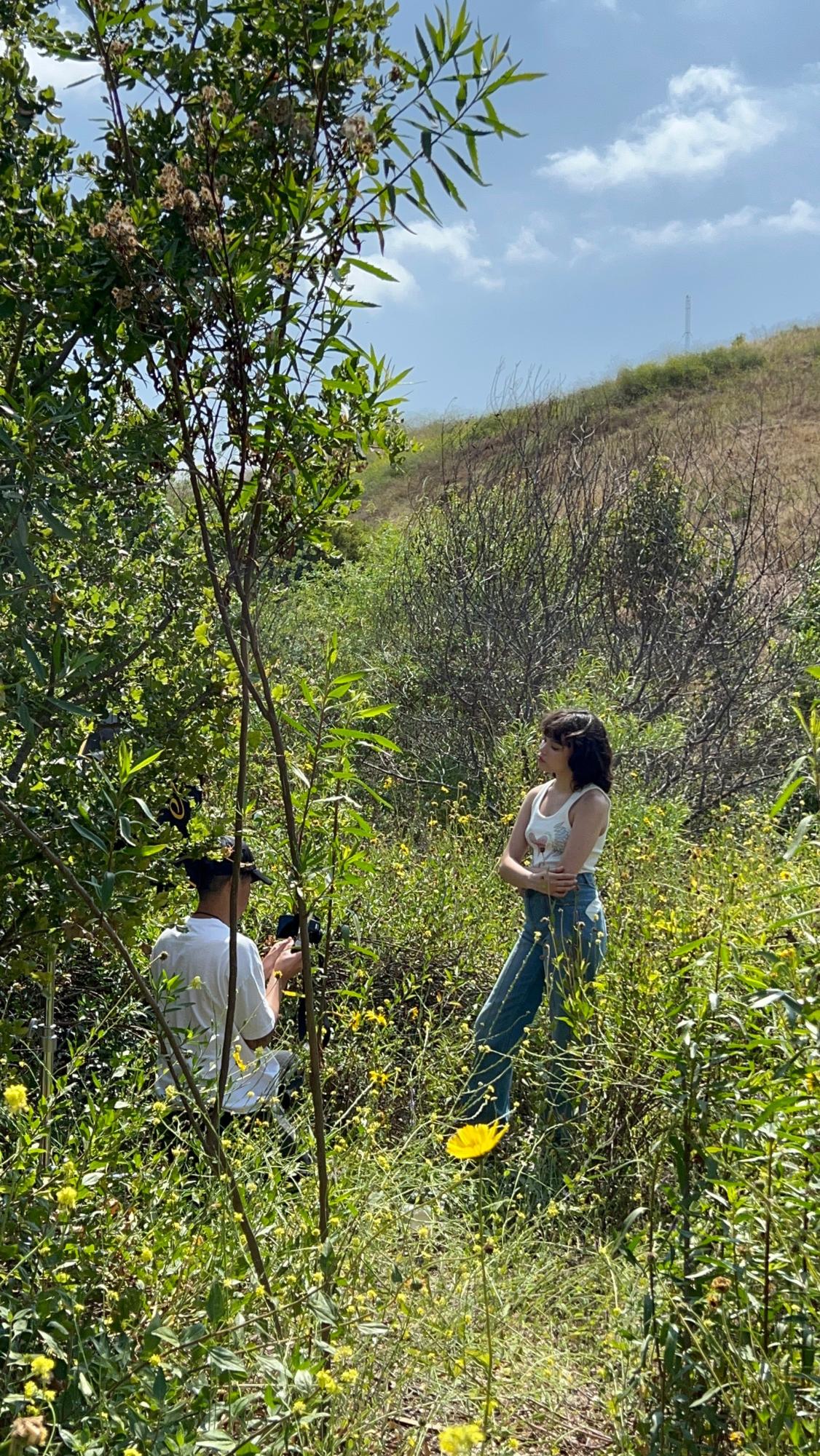 Marenco posing for "Virgin Suicides" in May of 2023. (Photo courtesy of Sailor Marenco)