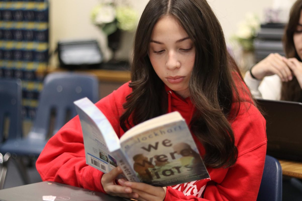 Angie Mercado is currently reading We Were Liars by E. Lockhart and recommends Once Upon A Broken Heart by Stephanie Garber and Better Than The Movies by Lynn Painter.
