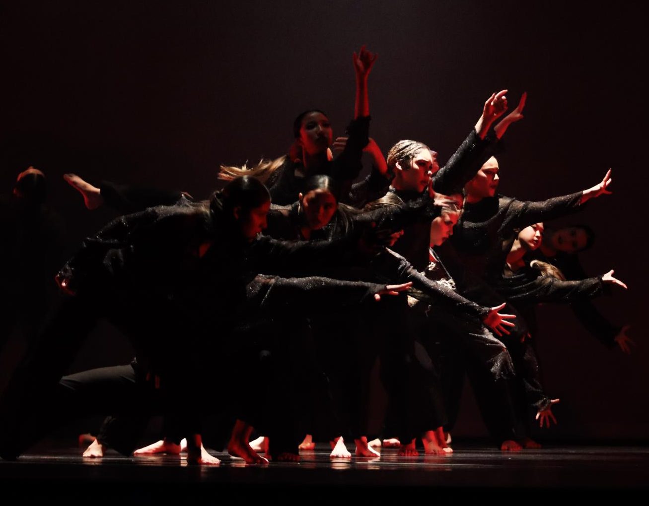 "Salem" is a large ensemble number depicting a witch hunt.