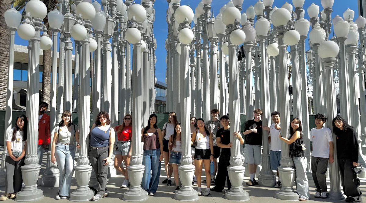 Haggerty took students from her AP French class to the Los Angeles County Museum of Art on Feb. 27. The class was able to explore the Collecting Impressionism exhibit that connected to the students' course curriculum.
