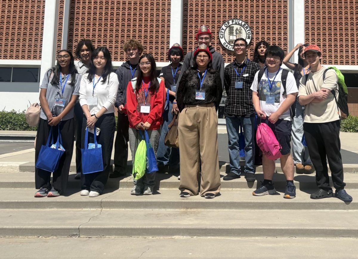 Students from the Fullerton Joint Union High School District participated in Fullerton's Youth Government Day on March 25 at Fullerton City Hall.