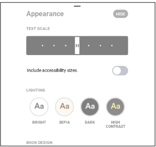 Appearance
