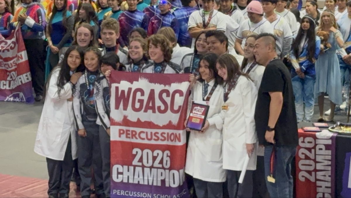 The FUHS Drumline were announced as first-place champions at WGASC.