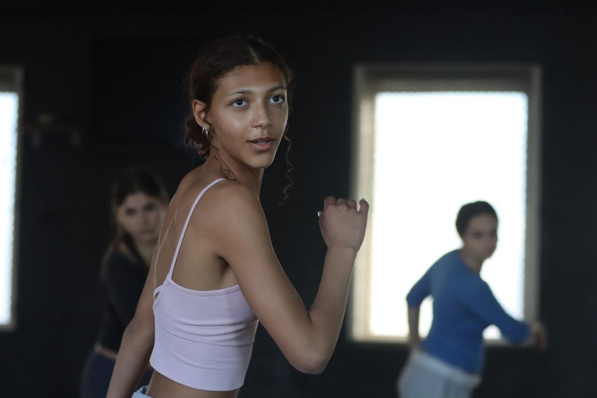 Rio Gomez choreographed several pieces in the FUHS dance studio, where years of training across multiple dance styles helped shape the emotional storytelling that earned her recognition as the Orange County Register’s 2026 Artist of the Year for dance.