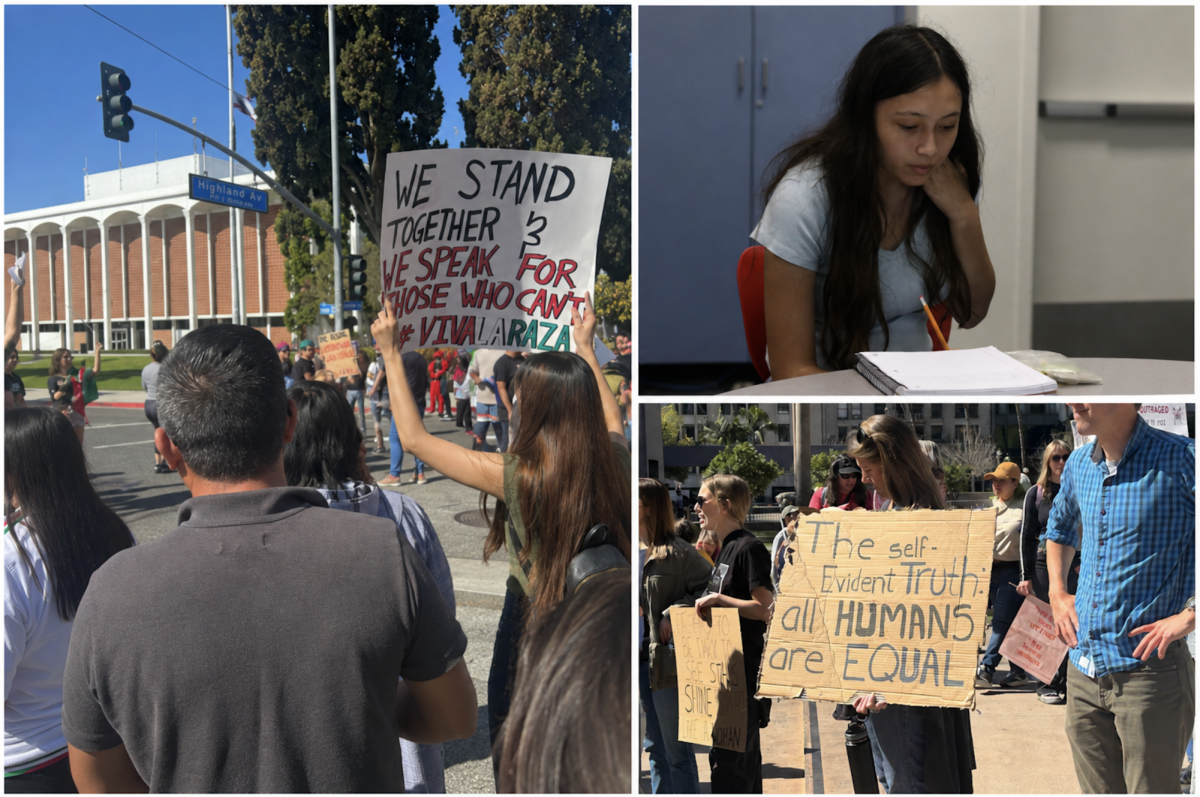 Alicia Bennett’s journalistic journey included covering local ICE protests and transgender rights. She plans to major in journalism at San Diego State University despite the public’s negative attitudes toward mainstream media. 